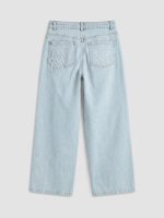 Wideleg Embroidered Girls' Jeans - Image 3