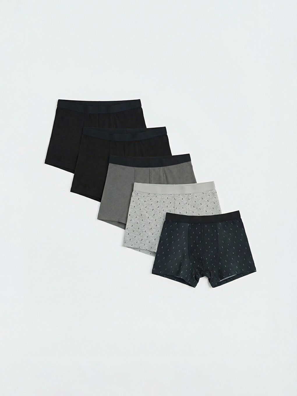 Regular Fit Cotton Stretch Men's Boxer 5-Pack