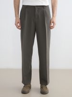 Relaxed Fit Men's Trousers - Image 2