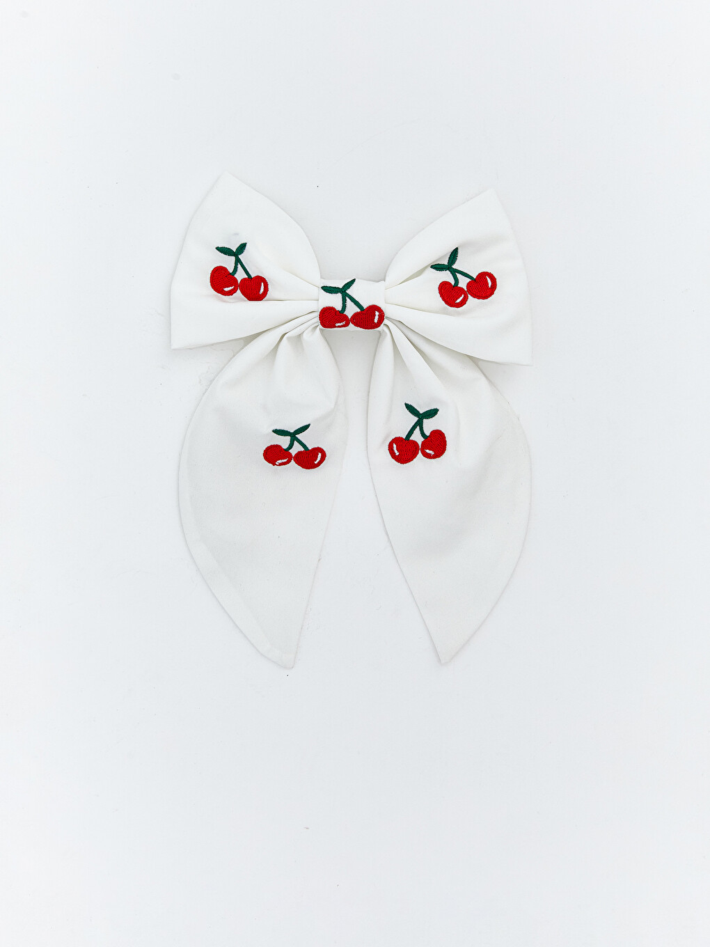 Bow-Embellished Hair Clip