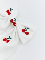 Bow-Embellished Hair Clip - Image 2