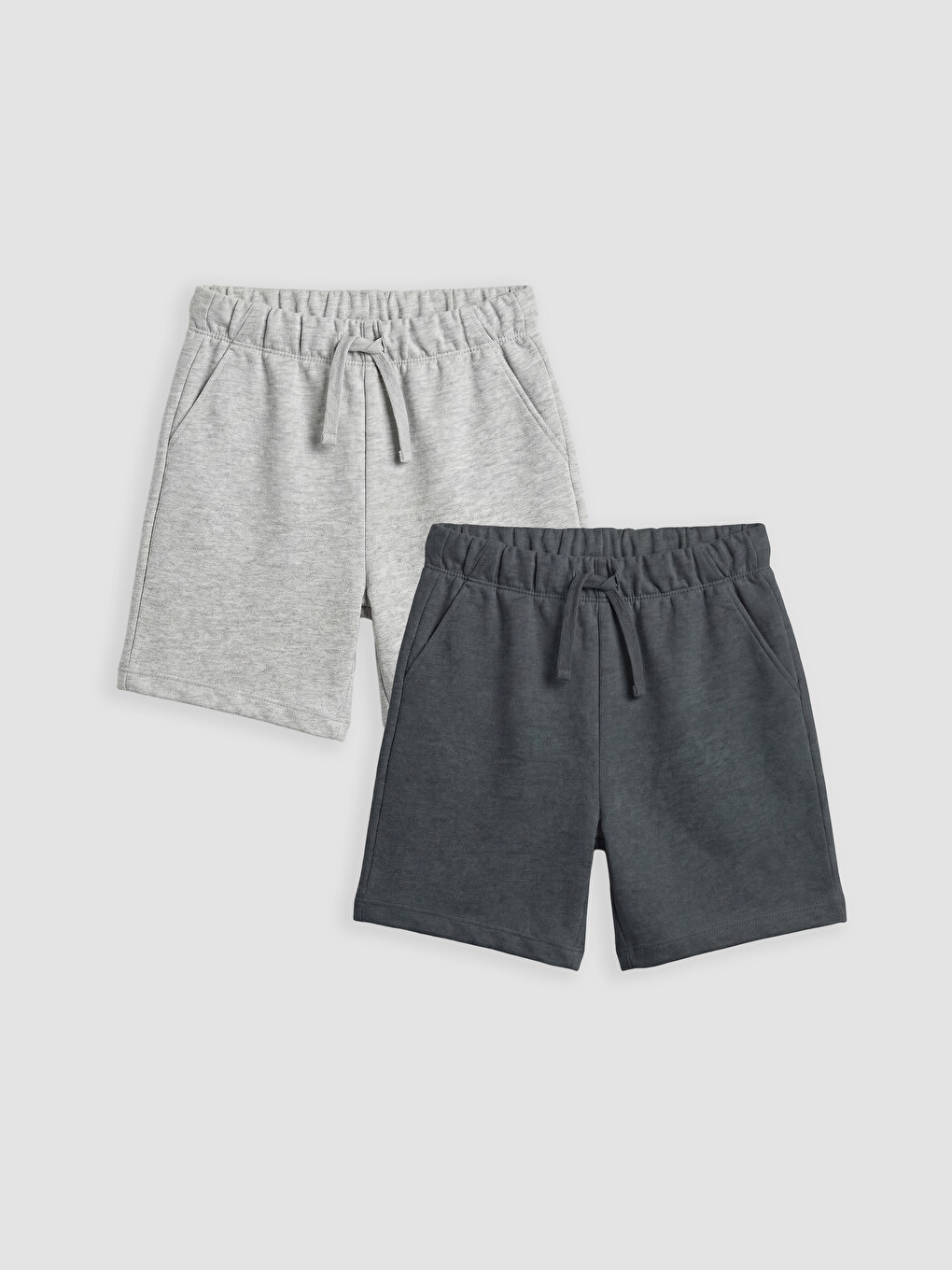 Elastic Waist Boys' Shorts 2 Pack
