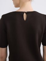 Crew Neck Women's Knitwear Sweater - Image 3