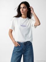 Woman White T-Shirt