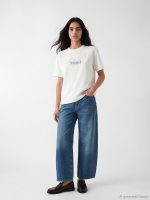 Woman White T-Shirt - Image 2