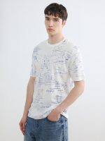 Crew Neck Printed Jersey Men's T-Shirt