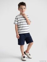 Striped Boys' Shorts Set - Image 2