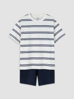 Striped Boys' Shorts Set - Image 3