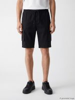 Regular Fit Men's Cargo Denim Shorts - Image 2