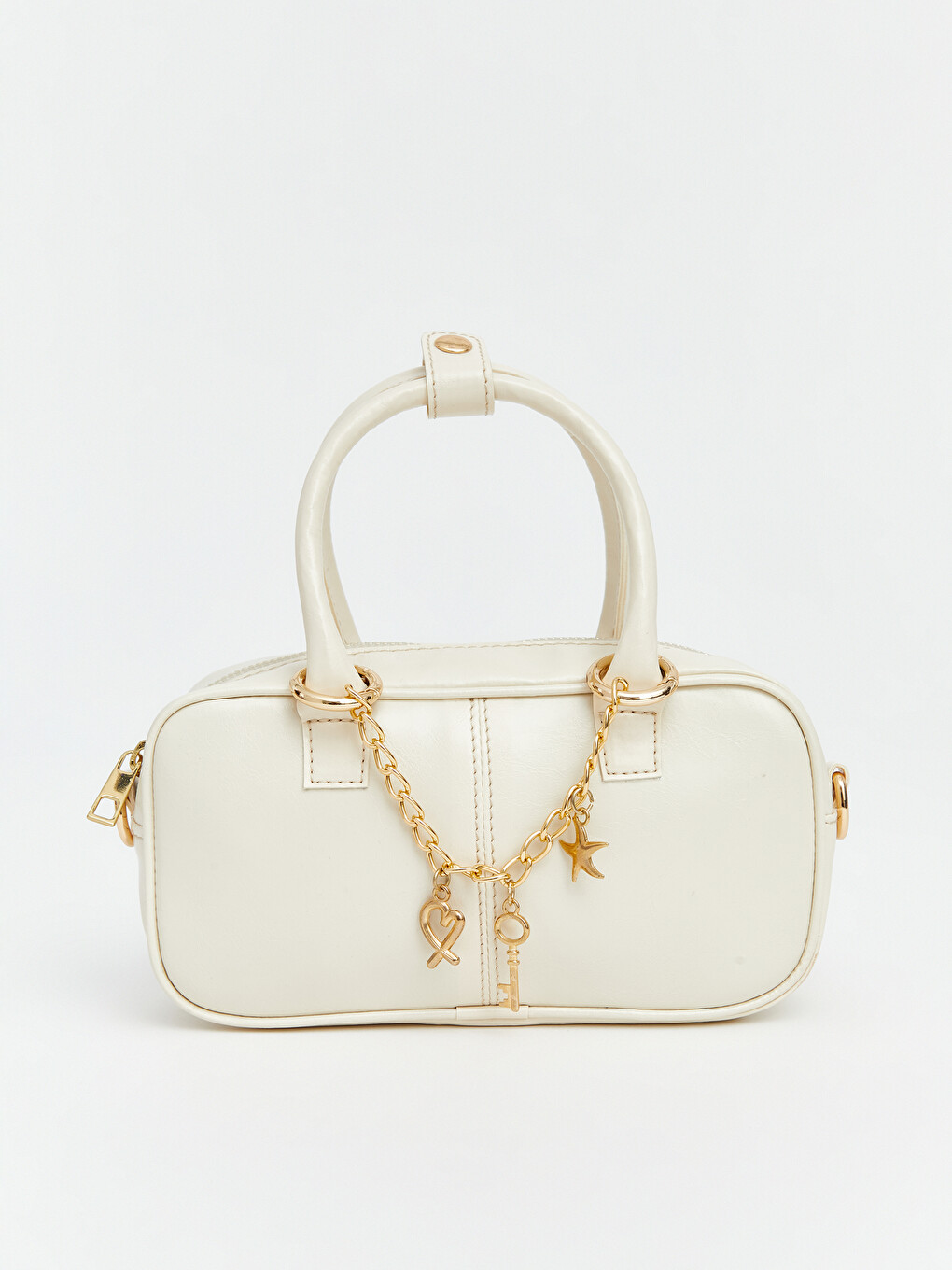 Faux Leather Women's Shoulder Bag
