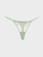 Floral Broderie Fantasy Thong Panty