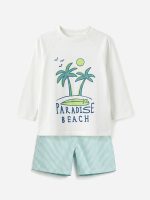 Printed Boy Swimwear Set - Image 2