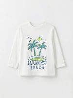Printed Boy Swimwear Set - Image 3
