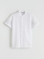Mandarin Collar Basic Shirt for Boys - Image 3