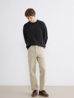 Regular Fit Gabardine Men's Trousers