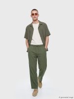 Loose Fit Men's Muslin Trousers - Image 2