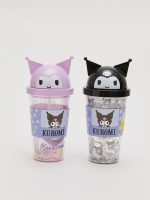 Kuromi Print Girl's Water Bottle 450 ml