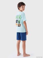 Minecraft Printed Boys' Shortie Pyjamas Set - Image 3