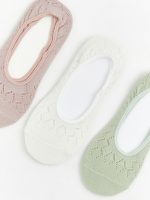 Open-Knit Women's Ballet Socks 3-Pack - Image 2