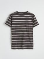 Striped Sonic Printed Boys' T-Shirt - Image 3