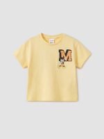Mickey Mouse Printed Baby Boys' T-Shirt and Shorts - Image 3