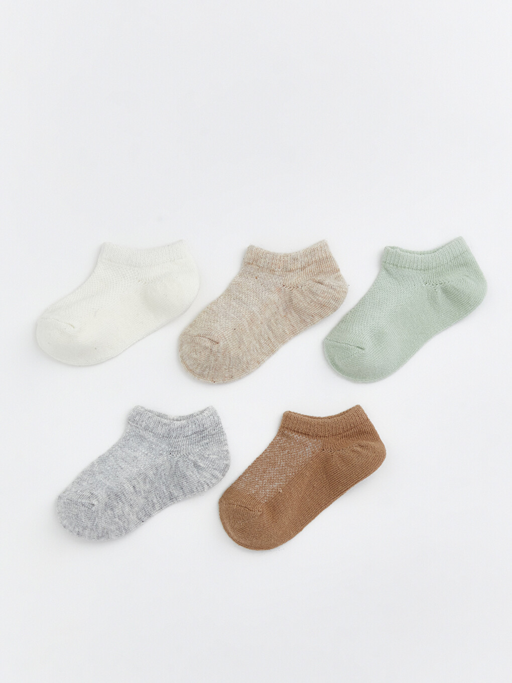 Baby Boys' Trainer Socks 5 Pack