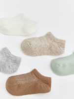 Baby Boys' Trainer Socks 5 Pack - Image 2