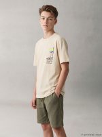 Crew Neck Naruto Licensed Boys' T-Shirt