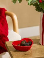 Heart Figured Ceramic Bowl 13 cm