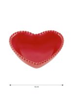 Heart Figured Ceramic Bowl 13 cm - Image 5