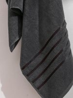 Embroidered Cotton Bath Towel 70x140 cm - Image 2