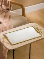 Mirrored Glass Tray, 32 cm - Image 2
