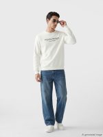 Printed Men's Thick Sweatshirt - Image 2