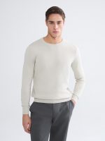 Crew Neck Men's Knitwear Sweater