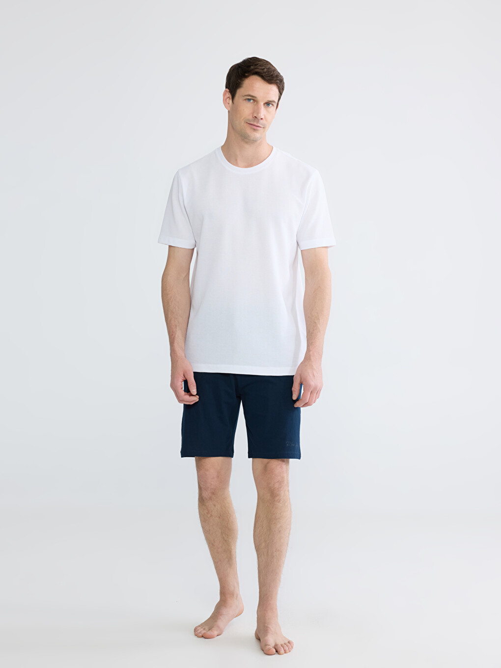 Man Navy Shorts
