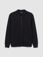 Men's Varsity Collar Zip-Up Sweatshirt - Image 6