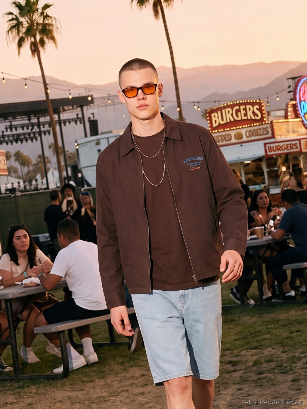 Relaxed Fit Men's Overshirt