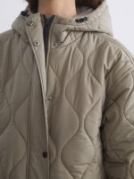 Hooded Oversize Women's Puffer Coat - Image 3