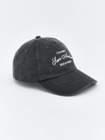 Men's Baseball Cap with Embroidered Text - Image 3