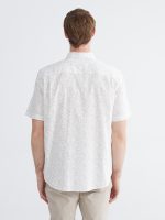 Men's Regular Fit Patterned Poplin Shirt - Image 5