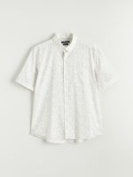 Men's Regular Fit Patterned Poplin Shirt - Image 6