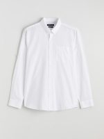 Regular Fit Linen Blend Men's Basic Shirt - Image 5