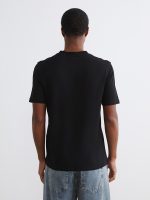 Crew Neck Printed Jersey Men's T-Shirt - Image 4