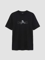 Crew Neck Printed Jersey Men's T-Shirt - Image 5