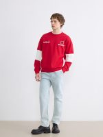 Men's Printed Crewneck Sweatshirt - Image 4