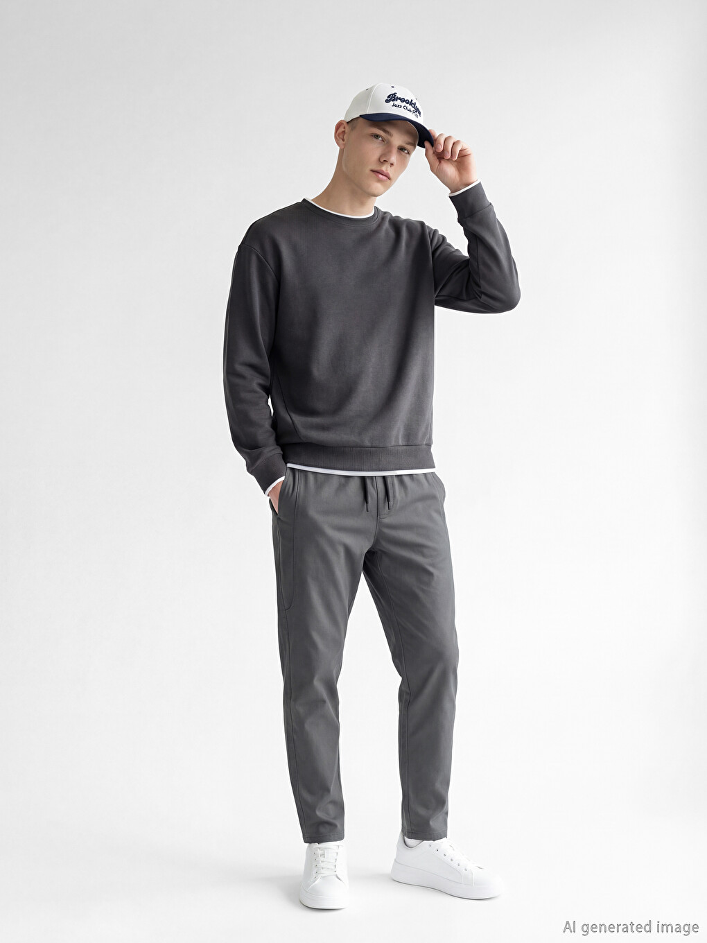 l_20261-s65487z8-sed_a.jpg Men's Slim Fit Trousers - Image 1
