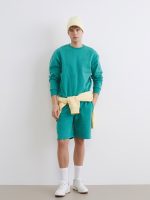 Men's Heavyweight Crewneck Sweatshirt with Print - Image 2