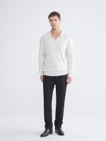 Men's Polo Neck Knit Sweater - Image 2