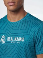 Crew Neck Real Madrid Printed Men's Sports T-Shirt - Image 3