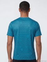 Crew Neck Real Madrid Printed Men's Sports T-Shirt - Image 4